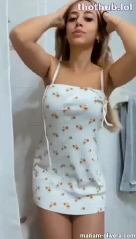 Mariam Olivera!!! Nude shower on bathroom so hot