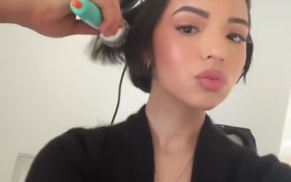 Angela Aguilar – Sexy in car…