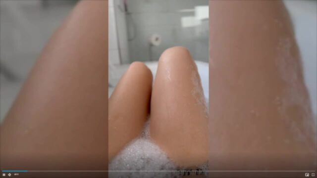 Asmr Janina full naked video in bathub…