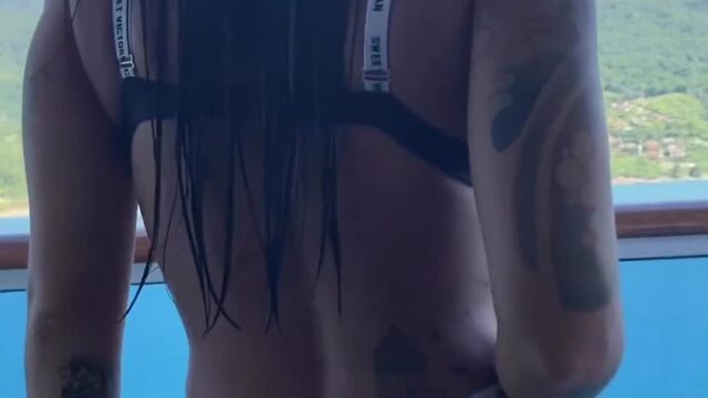 Clara Kush hot sexy outdoor…