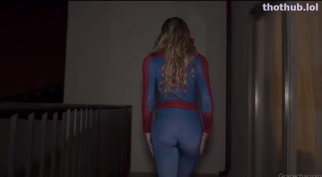 Grace Charis spider girl – Nude show with erotic body…