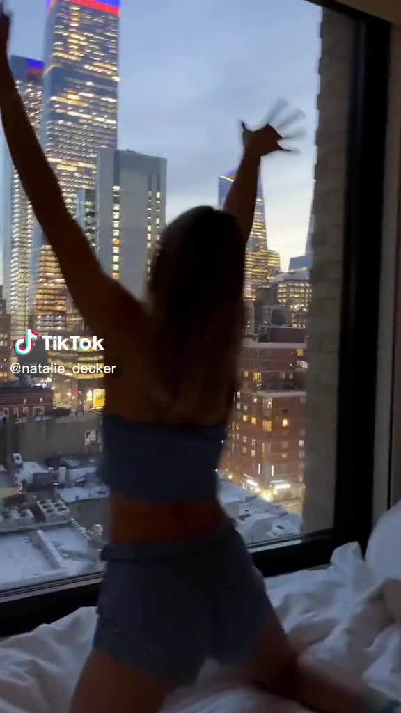Natalie Decker!! Sexy in bedroom…