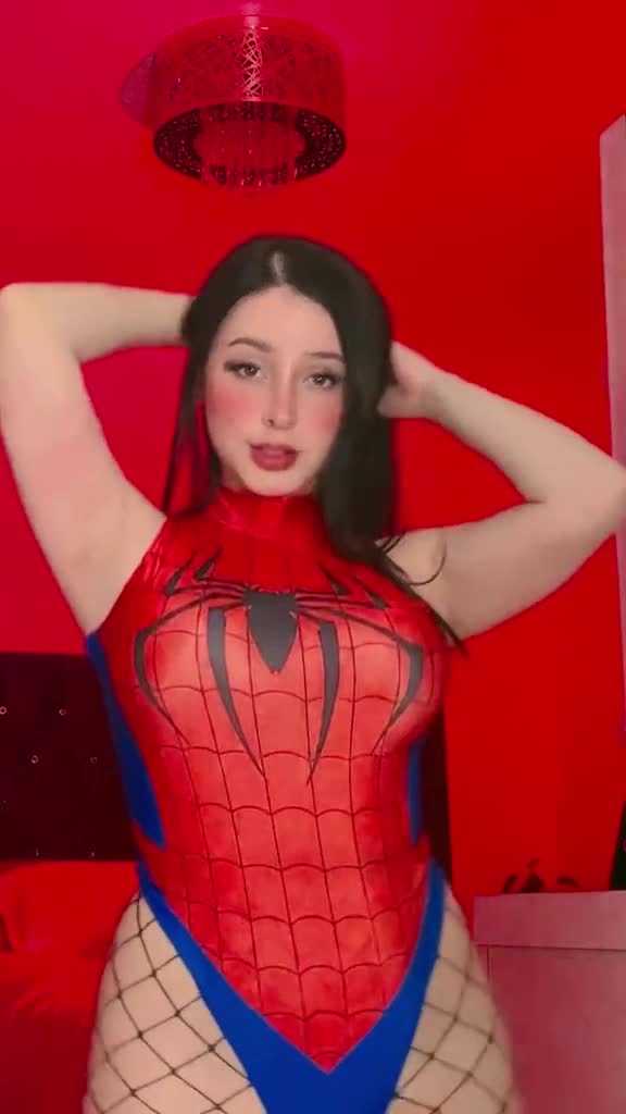 Angigss sexy spider girl!!! So hot
