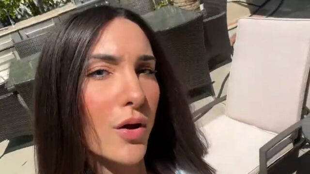 Nadia Amine – Sexy in the pool