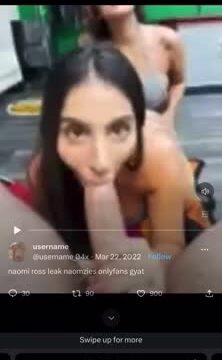 Naomi Ross threesome sex tape!!! So hot