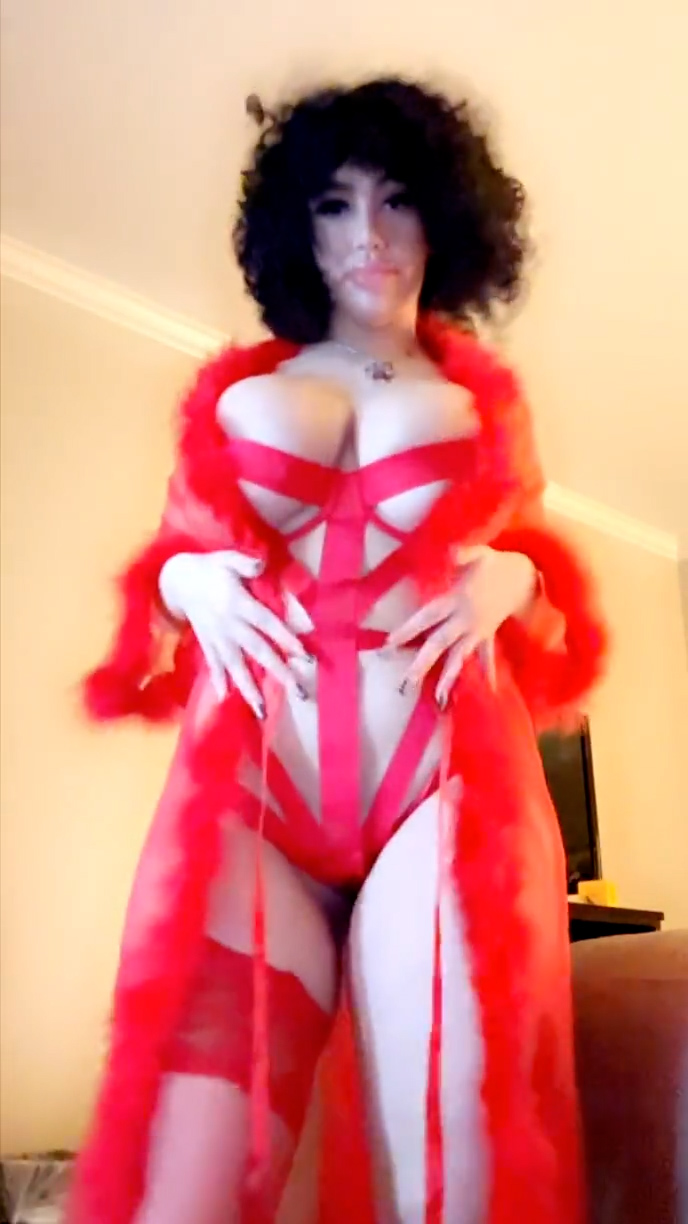 Meldadel naked show erotic body!!! So hot
