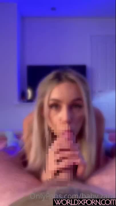 Zara Rose blowjob with her BF so hot!!! New sextape trending Onlyfans leaked