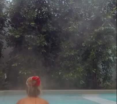Corinna Kopf full naked video in the pool!!! Onlyfans leak so hot