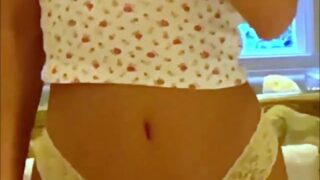 Kendall Jenner Sexy Lingerie Selfie Tease Video Leaked