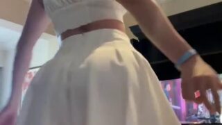STPeach Big Ass Skirt High Heels Fansly Video Leaked