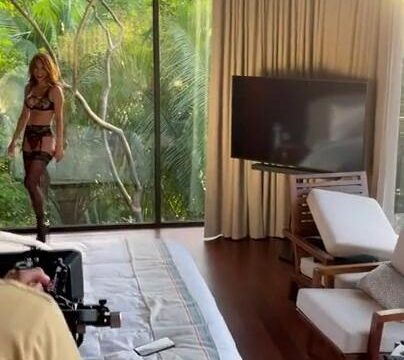 Yanet Garcia BTS Lingerie Photoshoot Onlyfans Video Leaked