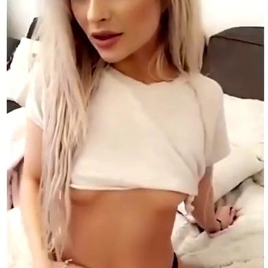 LaynaBoo Nude Double Dildo Masturbation Snapchat Video Leaked!