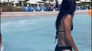 Charli D’Amelio Water Park Bikini Wave Pool Video Leaked