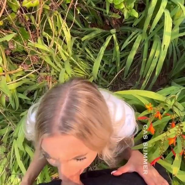 Csblondebombshell Outdoor Blowjob Fuck Video Leaked