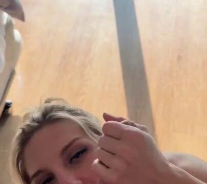 Cheerleader Kait POV Blowjob Cum Swallow Video Leaked