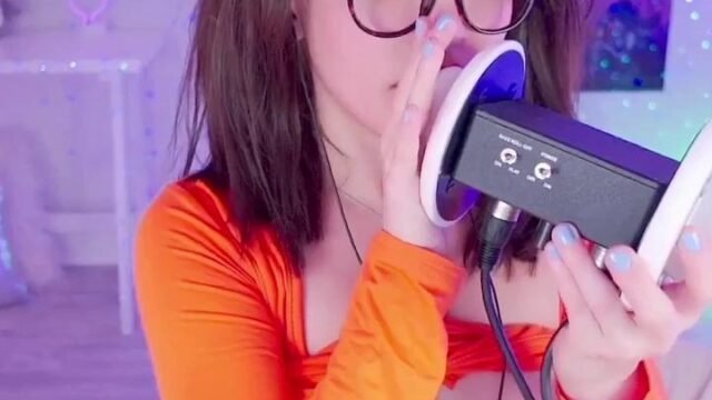 Cherry Crush ASMR Velma Ear Licking PPV Video Leaked